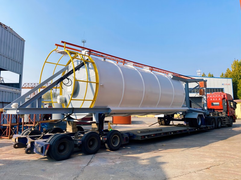 移動(dòng)式整體粉料倉(cāng)